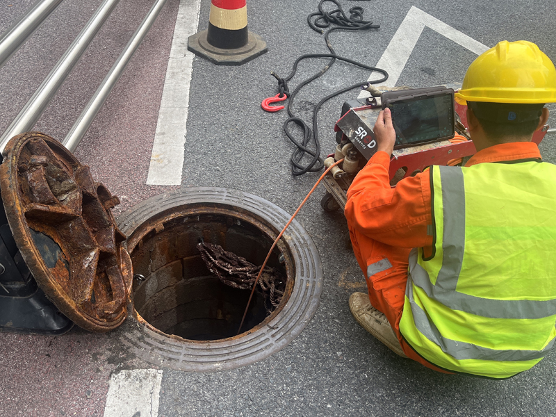 傅厚岗市政管道内窥检测