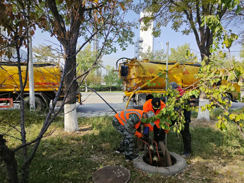 傅厚岗厂区管道清洗